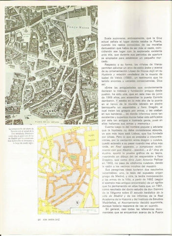 LAMINA 20002: Plano de Madrid por Teixeira