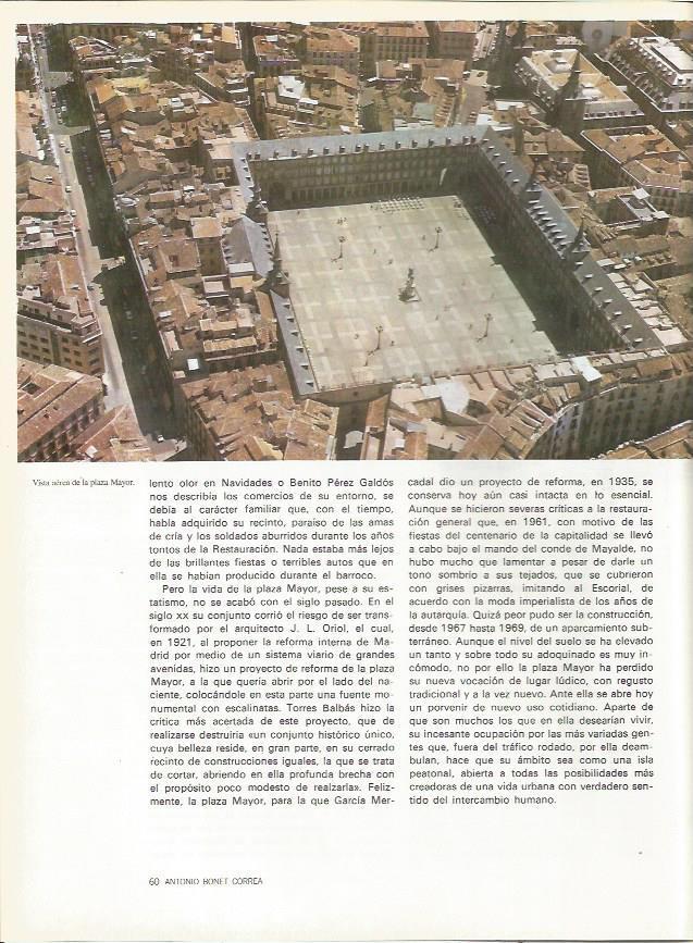 LAMINA 19993: Vista aerea de la Plaza Mayor