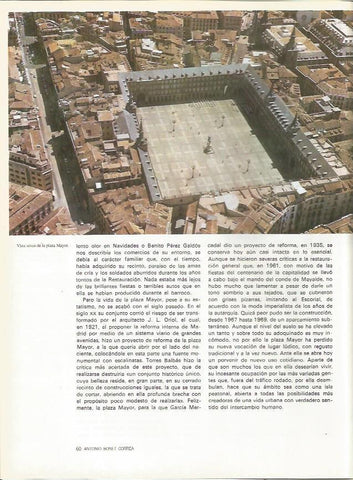 LAMINA 19993: Vista aerea de la Plaza Mayor