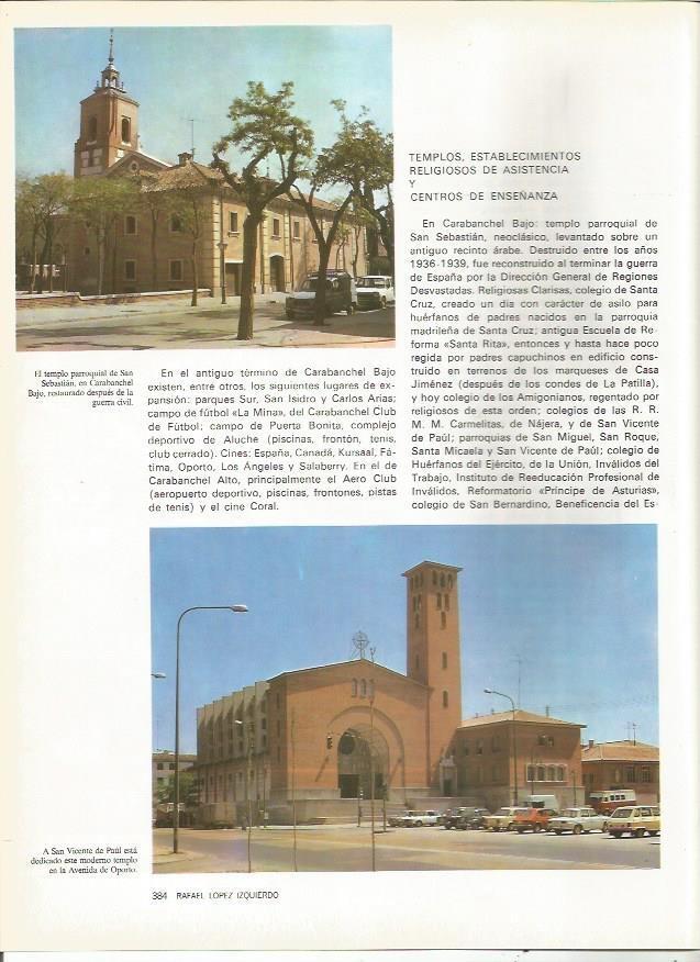 LAMINA 20075: Iglesia de San Sebastian de Carabanchel