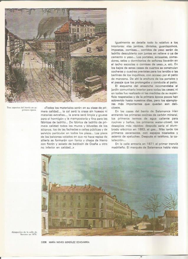 LAMINA 20155: Calle de Serrano en 1870