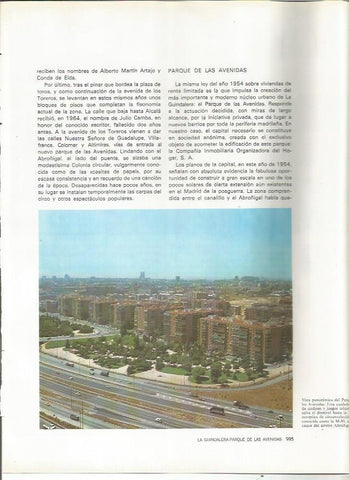 LAMINA 20151: Panoramica del Parque de las Avenidas
