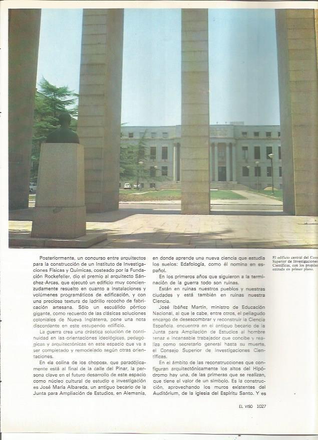 LAMINA 20165: Edificio central del CSIC