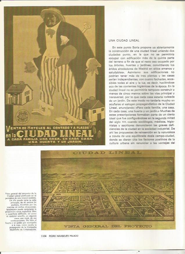 LAMINA 20190: Proyecto de la Ciudad Lineal