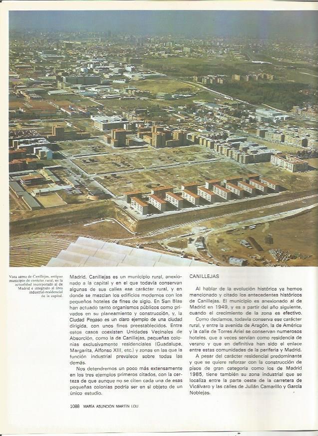 LAMINA 20187: Vista aerea de Canillejas