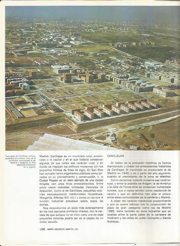 LAMINA 20187: Vista aerea de Canillejas