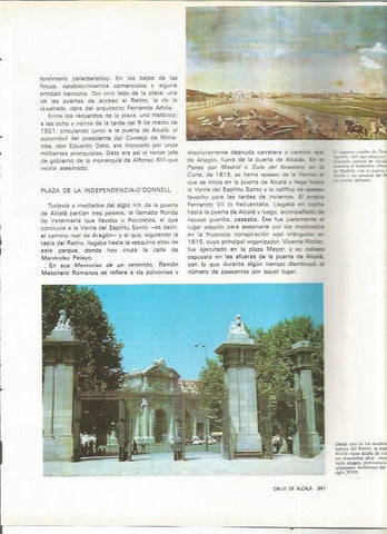 LAMINA 20137: La Puerta de Alcala