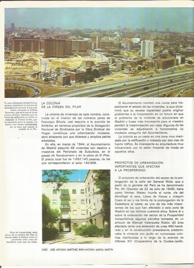 LAMINA 20174: Remodelacion de la Colonia del Pilar