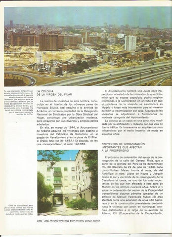 LAMINA 20174: Remodelacion de la Colonia del Pilar