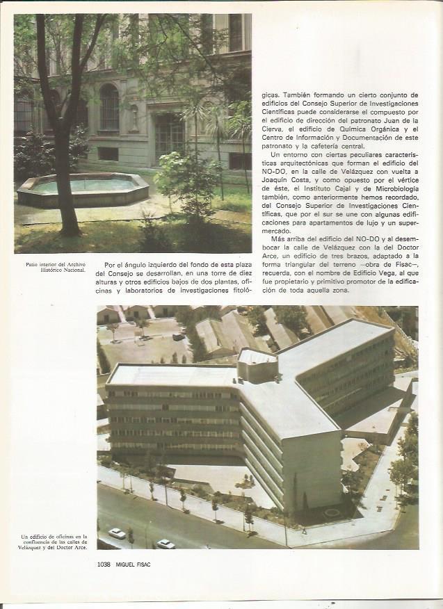 LAMINA 20170: Patio interior del Archivo Historico Nacional