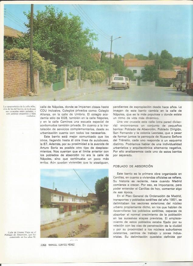 LAMINA 20179: Calle Alba y calle de Fresno Viejo