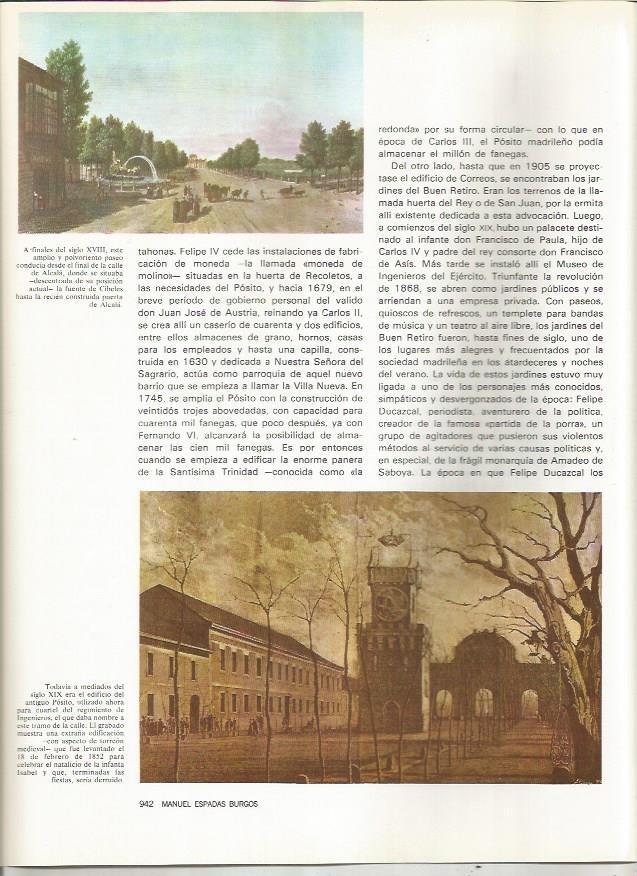 LAMINA 20135: Grabado de 1852 del antiguo Posito