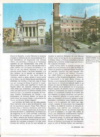 LAMINA 20094: Monumento a la reina Maria Cristina de Borbon