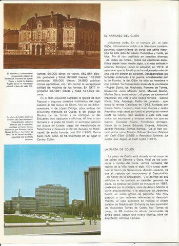 LAMINA 20085: Palacio de Medinaceli y Plaza de Colon
