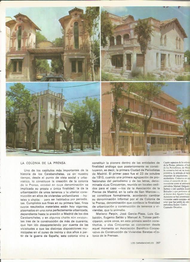 LAMINA 20078: Colonia de la Prensa
