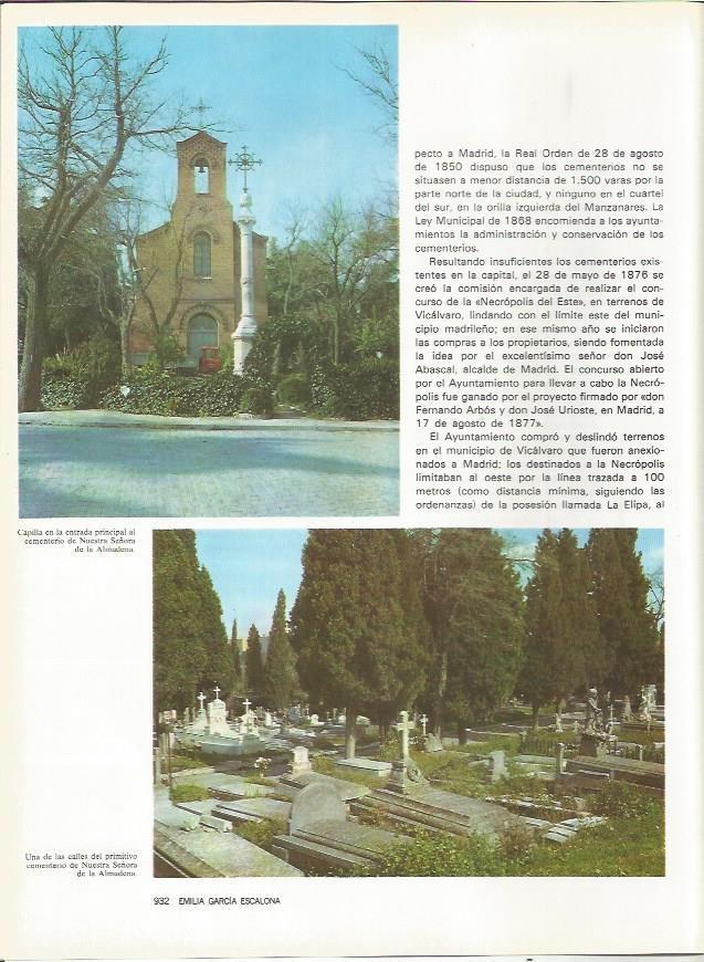 LAMINA 20131: Capilla del cementerio de Nuestra Señora de la Almudena