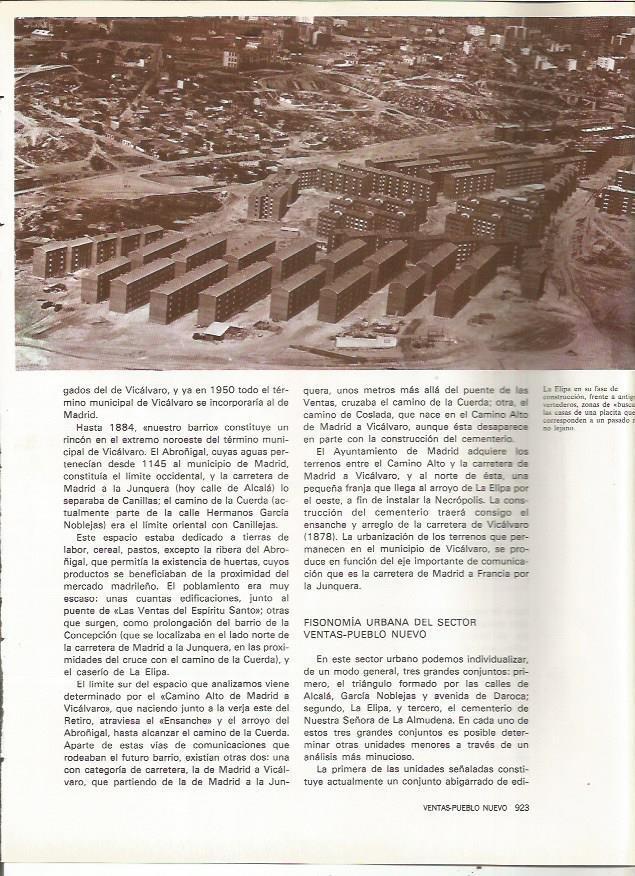 LAMINA 20128: La Elipa en construccion