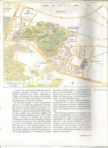 LAMINA 20126: Plano del 1978 de Moratalaz