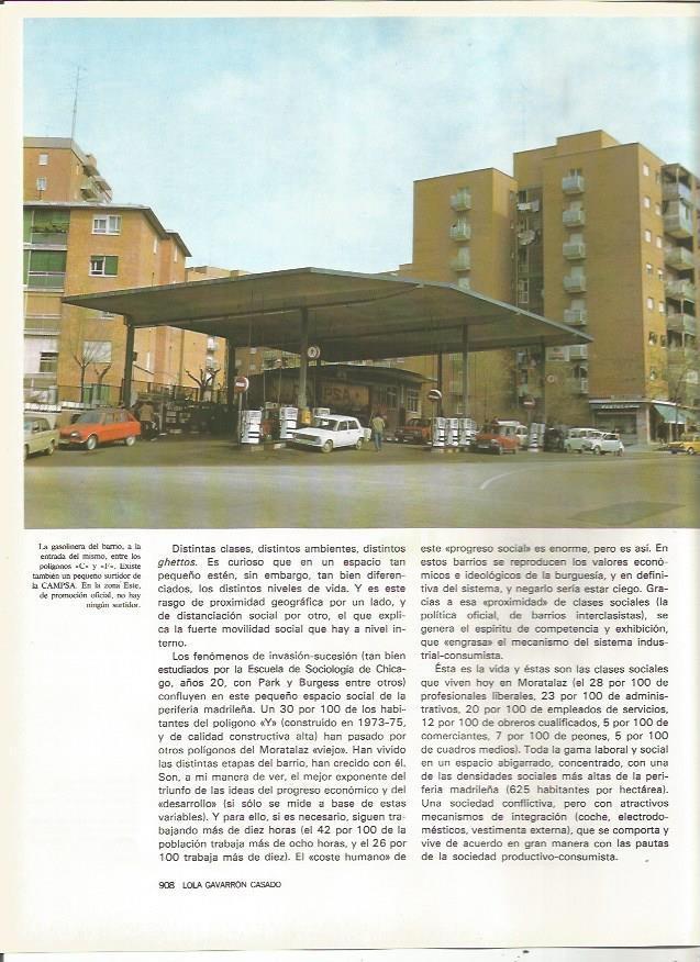 LAMINA 20121: Gasolinera en Moratalaz