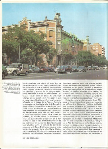 LAMINA 20111: La Maternidad de Santa Cristina