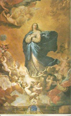 LAMINA 20532: La Inmaculada Concepcion, del retablo mayor del Convento de las Agustinas