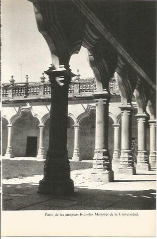 LAMINA 20528: Patio de las antiguas Escuelas Menores de la Universidad