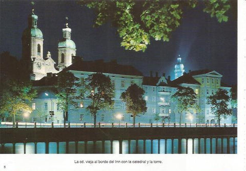 LAMINA 20561: Catedral y torre de Innsbruck