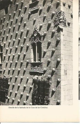 LAMINA 20509: Detalle de la Casa de las Conchas