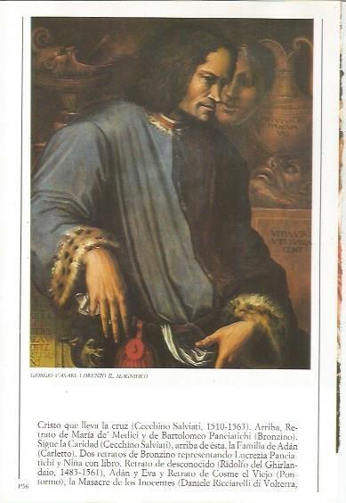 LAMINA 20452: Lorenzo il Magnifico, por G. Vasari