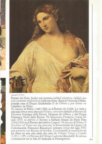 LAMINA 20466: Flora, por Tiziano