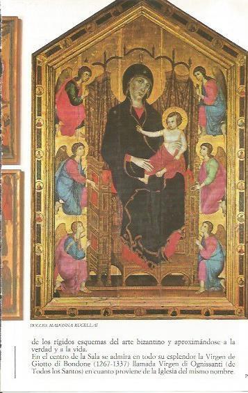 LAMINA 20435:Madonna Rucellai, por Duccio