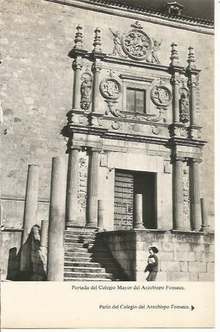LAMINA 20507: Portada del Colegio Mayor del Arzobispo Fonseca