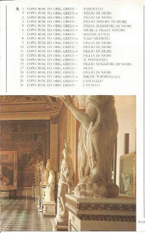 LAMINA 20479: Esculturas de la Galeria Uffizi
