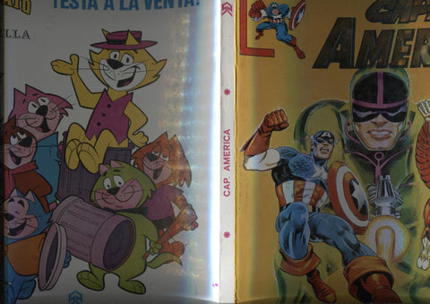 Surco: Capitan America retapado 1 al 5 (numerado 3 en trasera)