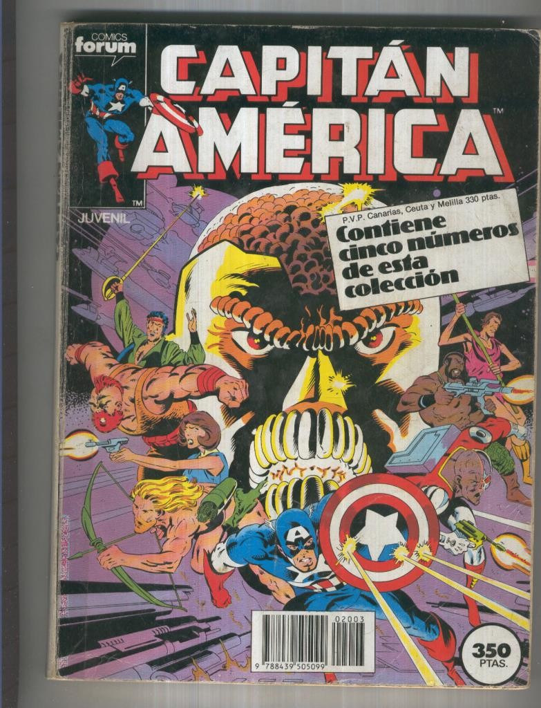 Forum: Capitan America volumen 1 retapado numeros 36 al 40