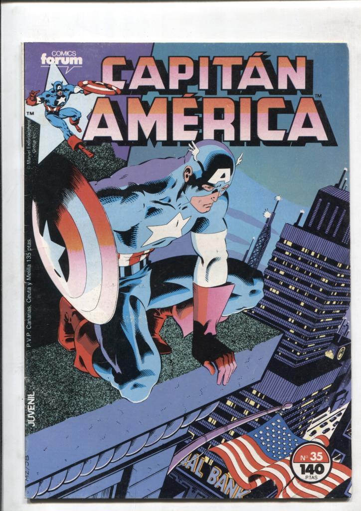 Capitan America volumen uno numero 35: America la maldita