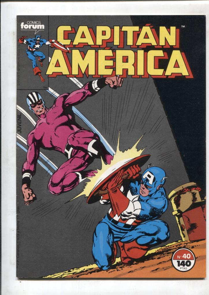 Capitan America volumen uno numero 40: El acrobata