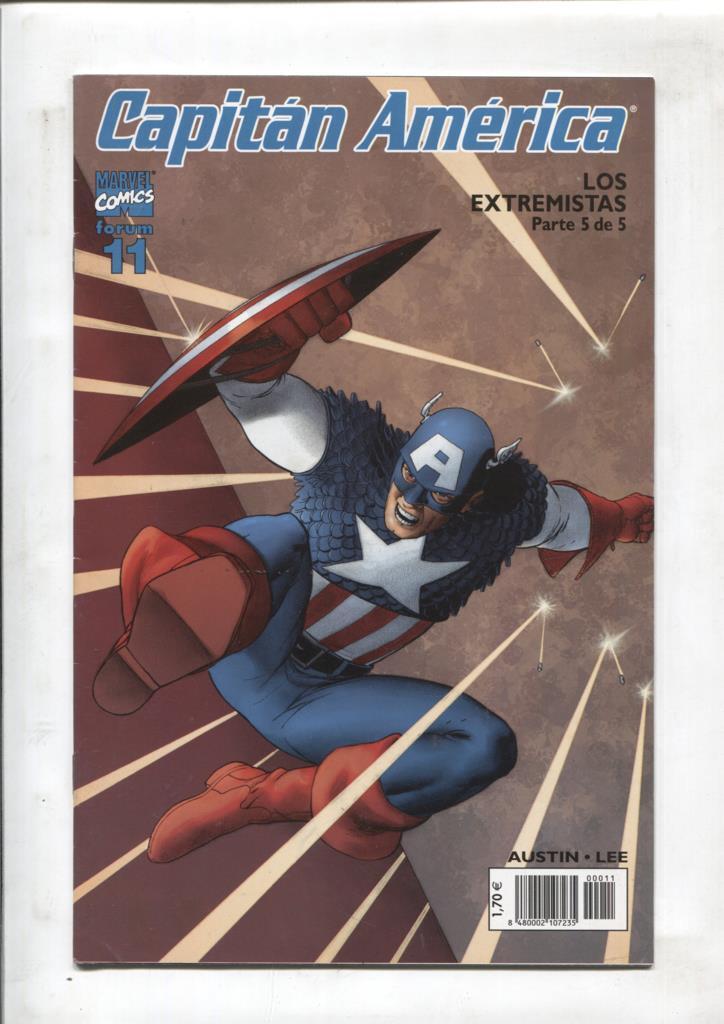 Capitan America volumen cinco numero 11: Los extremistas, parte 5