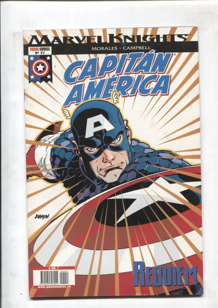 Panini: Marvel Knights: Capitan America mensual numero 27: Requiem