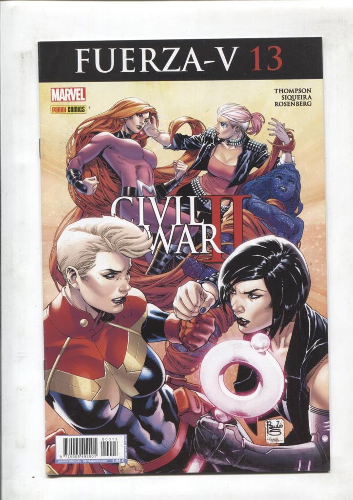 Panini: Fuerza V numero 13: Civil War II, 1ª parte