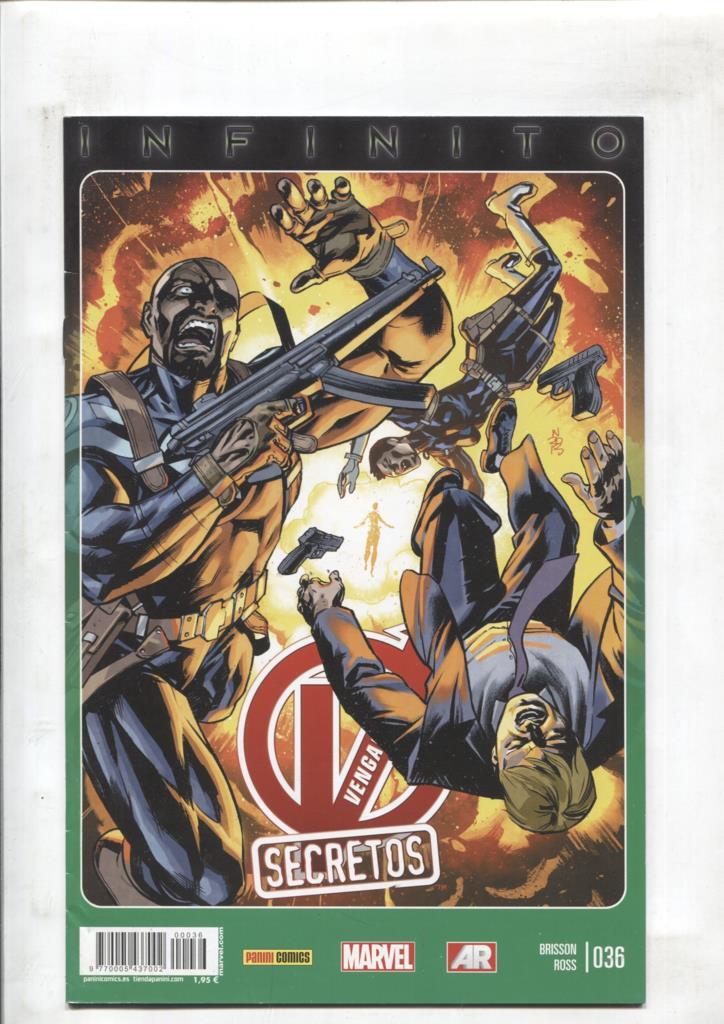 Panini: Vengadores secretos mensual numero 36: Infinito