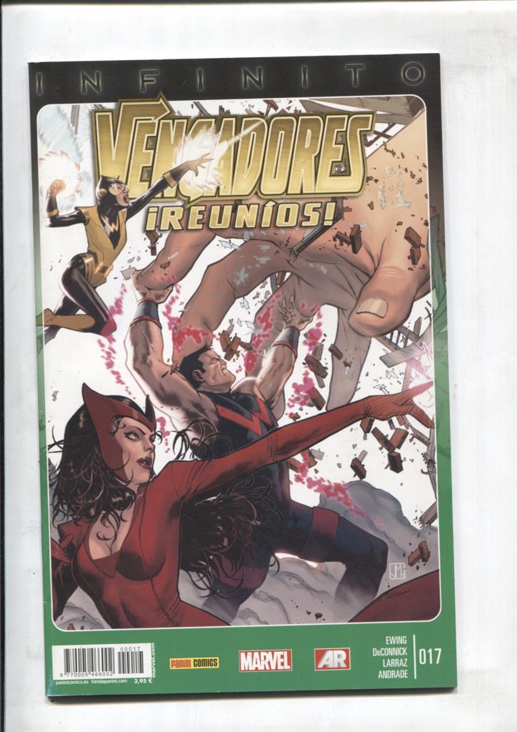 Panini: Vengadores Reunios mensual numero 17: Infinito