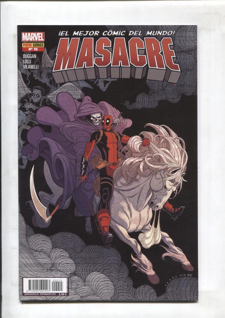Panini: Masacre mensual numero 15: Paciencia cero