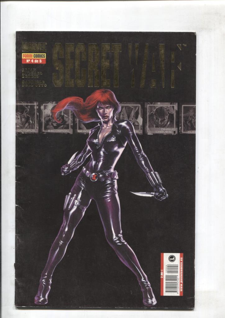 Panini: Secret Wars bimestral numero 4: (numerado 1 en interior)