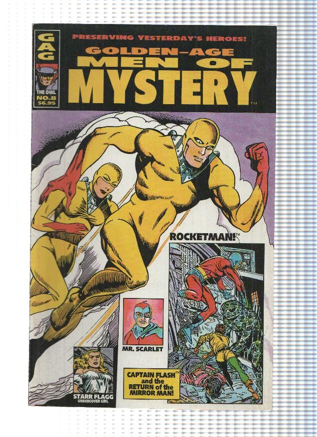 AC Comics: Golden-Age, MEN OF MYSTERY, Volume 1, Numero 08: Captain Flash - The Return of the Mirror Man (AC 1996)