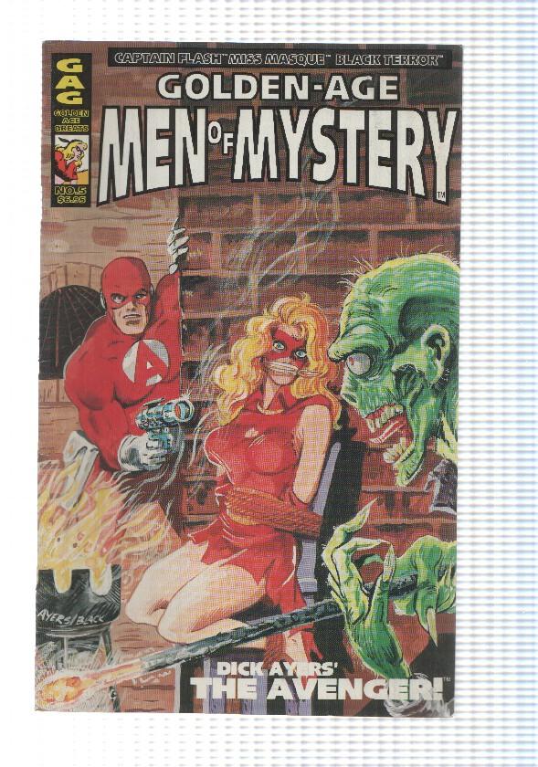 AC Comics: Comic en inglés: num 5, Golden-Age Men of Mystery. The Avenger by Dick Ayers