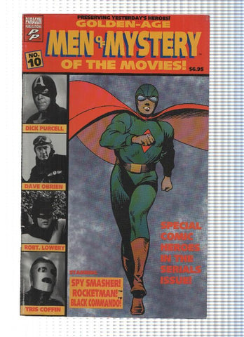AC Comics: Golden-Age, MEN OF MYSTERY, Volume 1, Numero 10: Special Comic Heroes in the Serials Issue (AC 1996)
