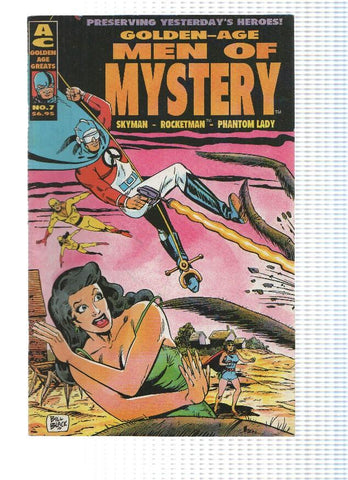 AC Comics: GOLDEN-AGE: MEN OF MYSTERY, Numero 7: The Skyman (AC Comics 1998)
