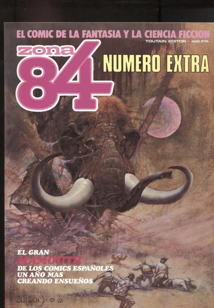 Zona 84 almanaque 1987: Zhira de Monzho de  Joan Boix