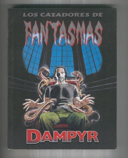 Aleta: Dampyr retapado editorial: Los cazadores de fantasmas-Bajo el volcan y La caverna del Troll